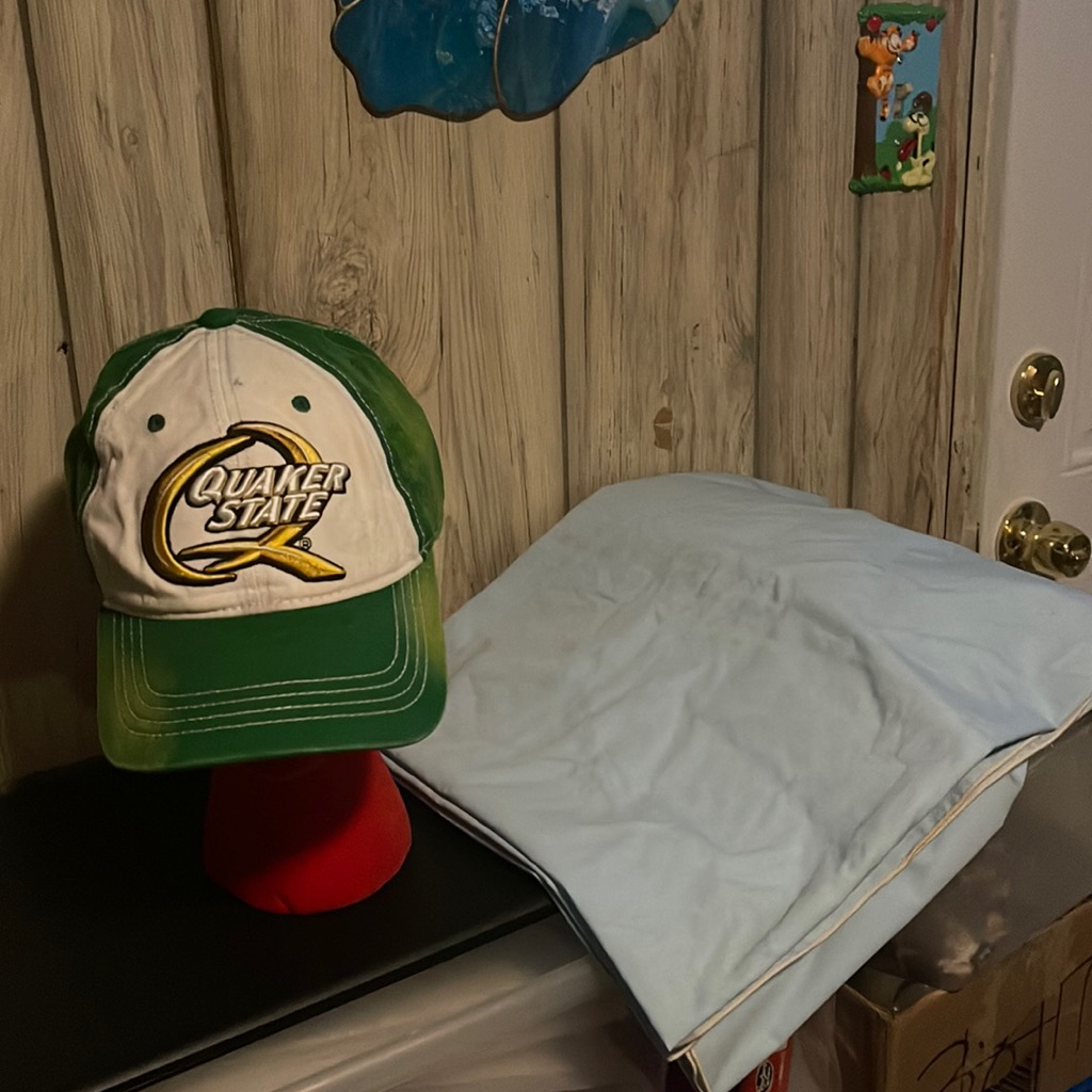 Baseball Cap Green And White Baseball Cap Green And White